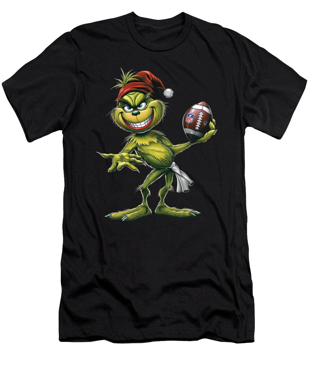 The Grinch Vs Cleveland Indians Logo Showdown Rush T-Shirt