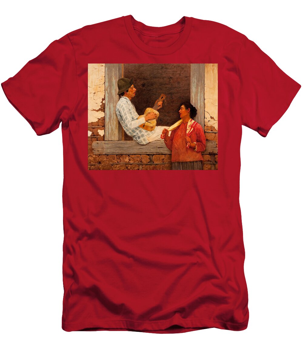 The Guitar Player Jose Ferraz De Almeida Junior T-Shirt