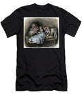 The Homeless in New York City Orphans Sharing a Bed in a Home for Needy on Water Street Manhattan New York City Circa 1870 19th Century Lithography American School T-Shirt