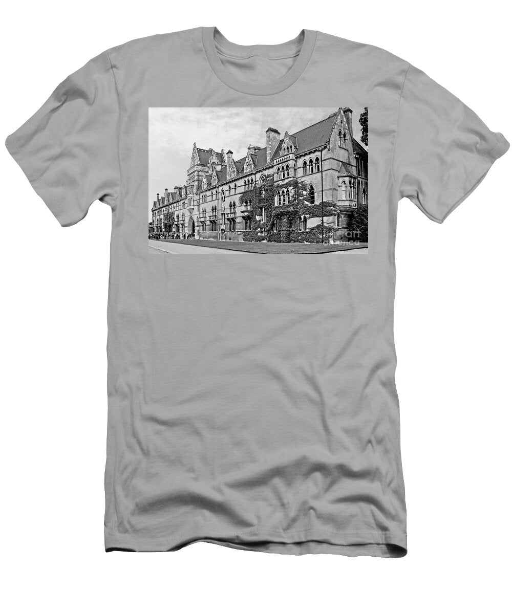 The House Legacy Oxford University Christ Church Meadow Building Black and White Dmr Filho T-Shirt