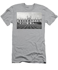 The Immaculate Lawn Cambridge University Corpus Christi College New Court Black and White Dmr Filho T-Shirt