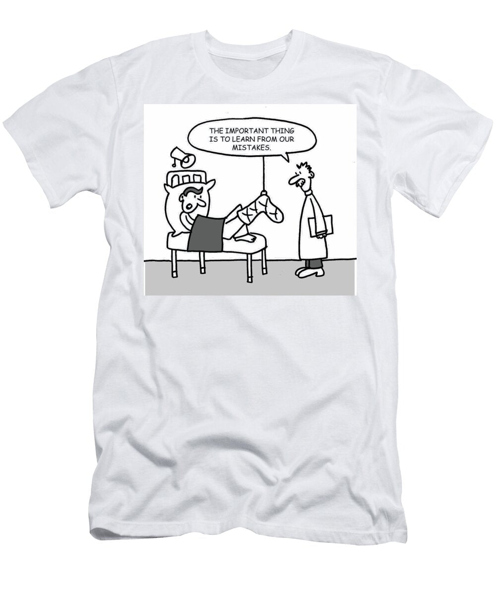 The Important Thing Is to Learn From Our Mistakes Mike Flanagan T-Shirt