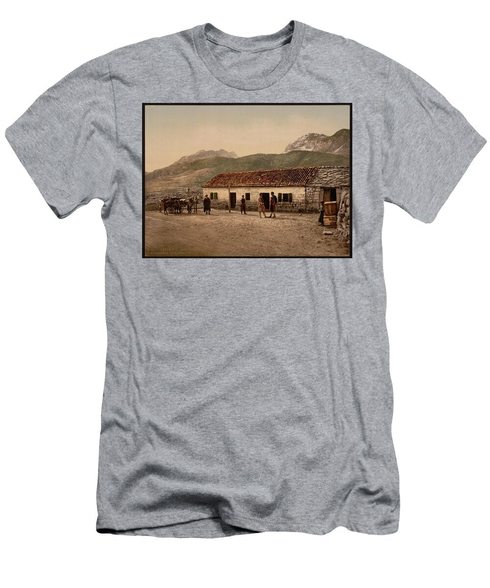 The Inn Di Krstac on the Cetinje Road Njegus Montenegro Motionage Designs T-Shirt