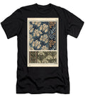 The Iris in Patterns for Fabrics and Tiles 1897 Lithograph Eugene Grasset T-Shirt