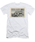 The Island of Philae At Its Ruins M3 Historic Illustrations T-Shirt