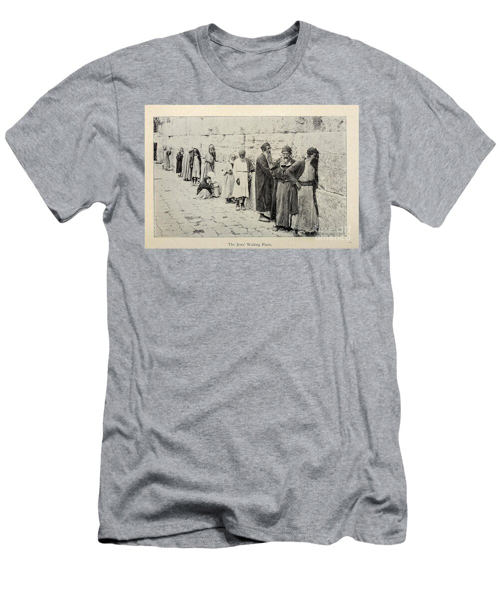 The Jews Wailing Place M3 Historic Illustrations T-Shirt