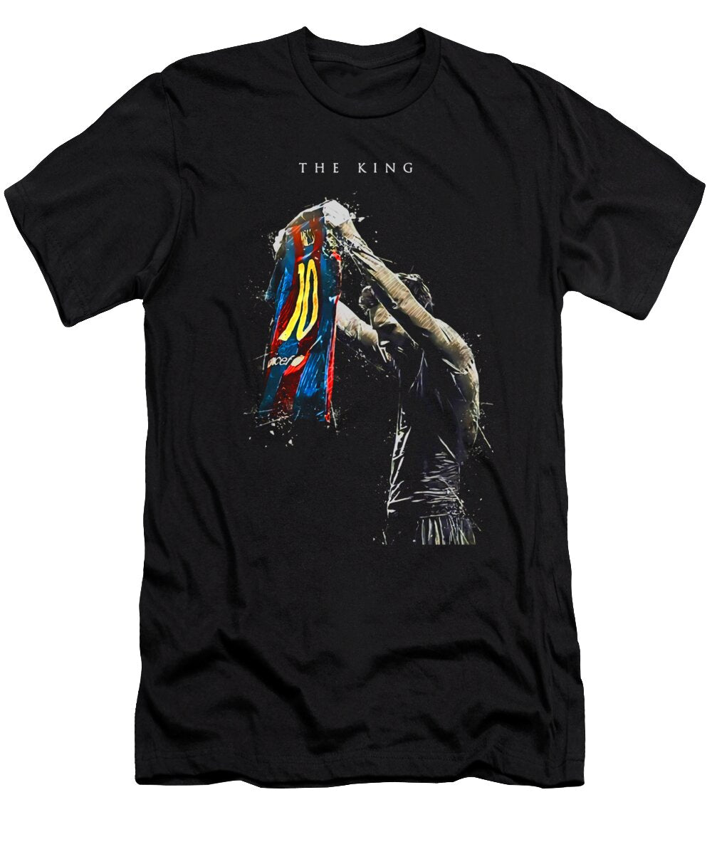 The King Lionel Messi John J Rodrigues T-Shirt
