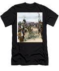 The Laying of the Last Nail of the American Transcontinental Railway Utah 1869 American School T-Shirt