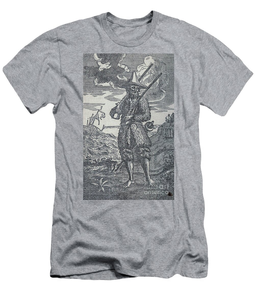 The Life and Adventures of Robinson Crusoe C4 Historic Illustrations T-Shirt