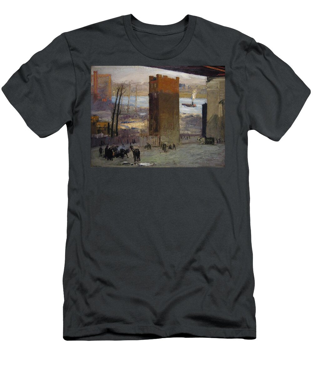 The Lone Tenement George Wesley Bellows T-Shirt