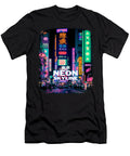 The Neon Skyline of Tokyo Sushi Sensations Galore Mizorey T-Shirt