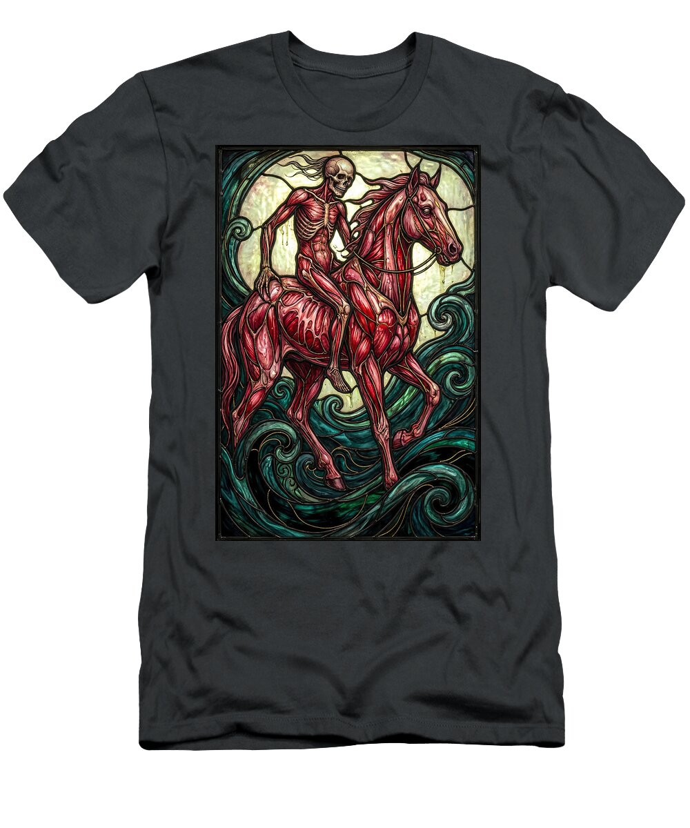 The Nuckelavee Emerging From Waves Titan Lore Co T-Shirt
