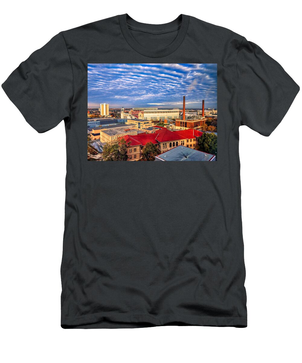 The Ohio State University and Ohio Stadium Dan Keck T-Shirt