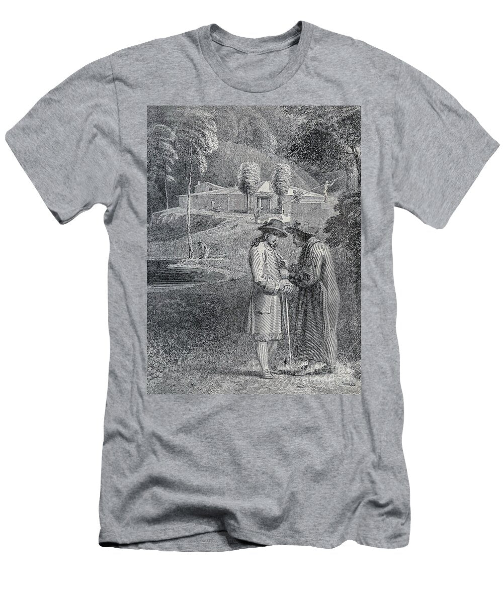 The Plantation of the Three Englishmen C3 Historic Illustrations T-Shirt