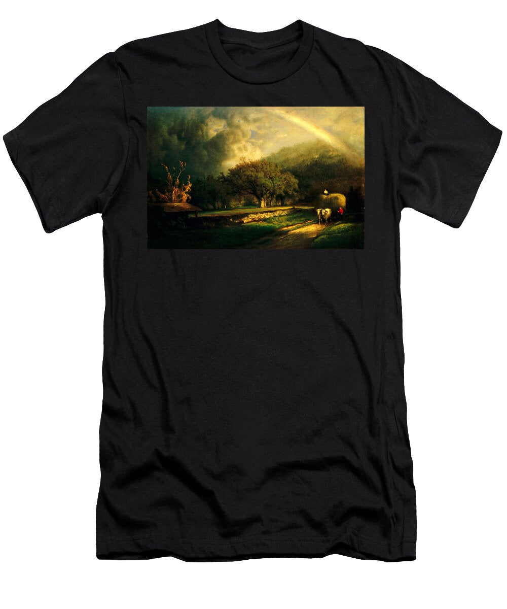 The Rainbow in the Berkshire Hills Celestial Images T-Shirt