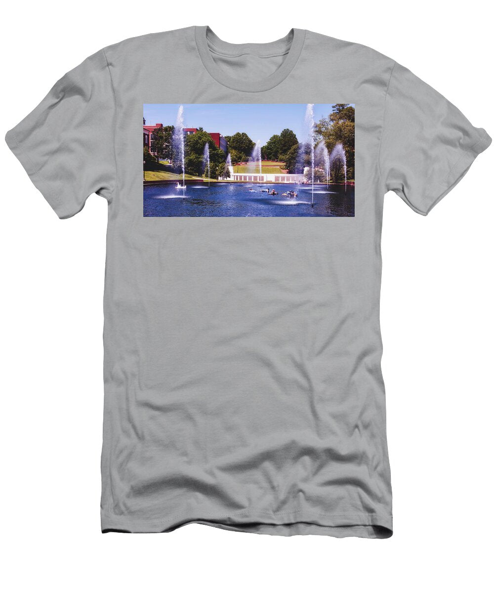 The Reflection Pond Clemson University Library of Congress T-Shirt