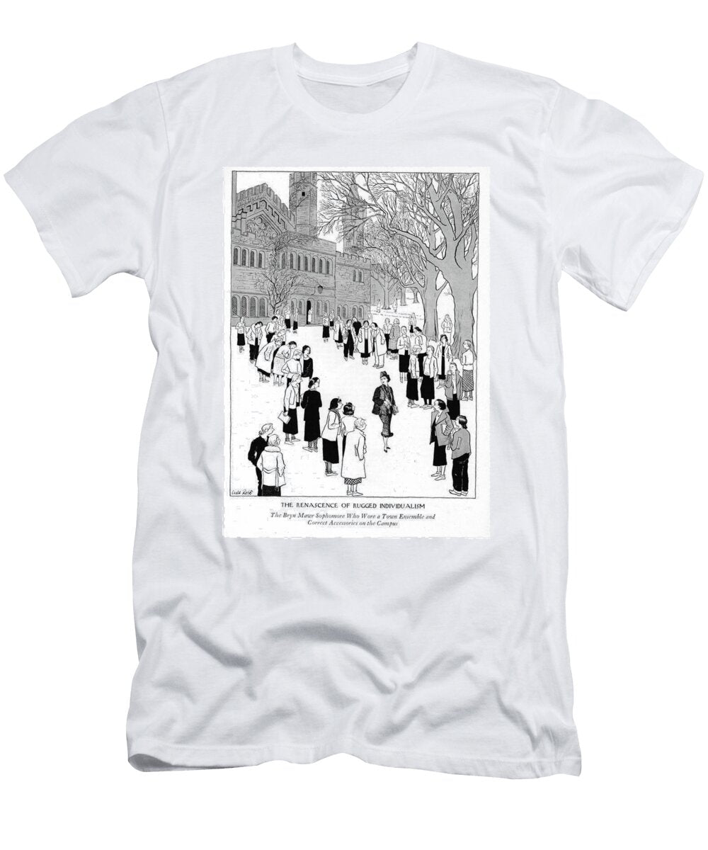 The Renascence of Rugged Individualismthe Bryn Carl Rose T-Shirt