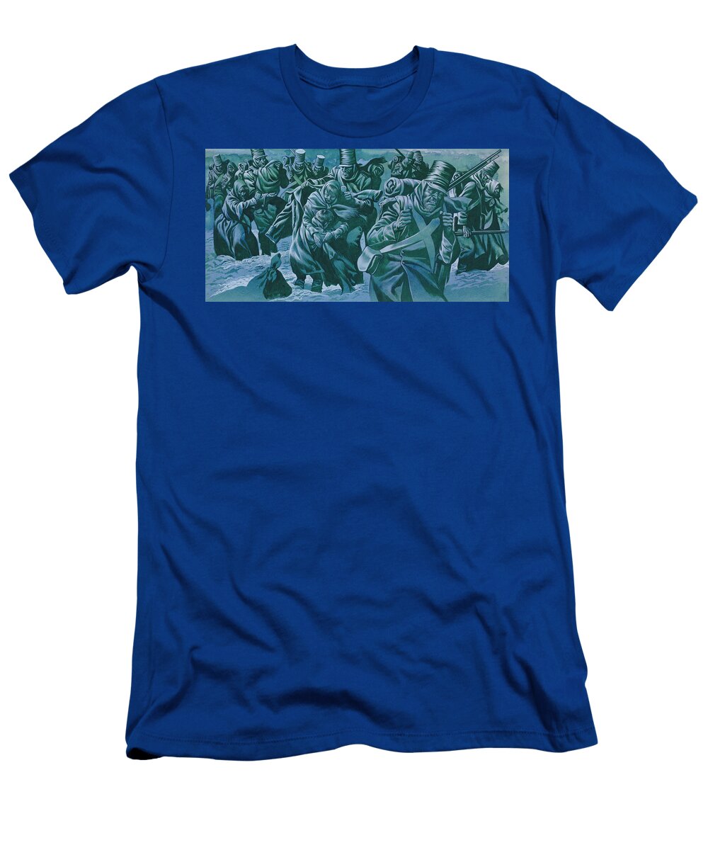 The Retreat to Corunna Ron Embleton T-Shirt