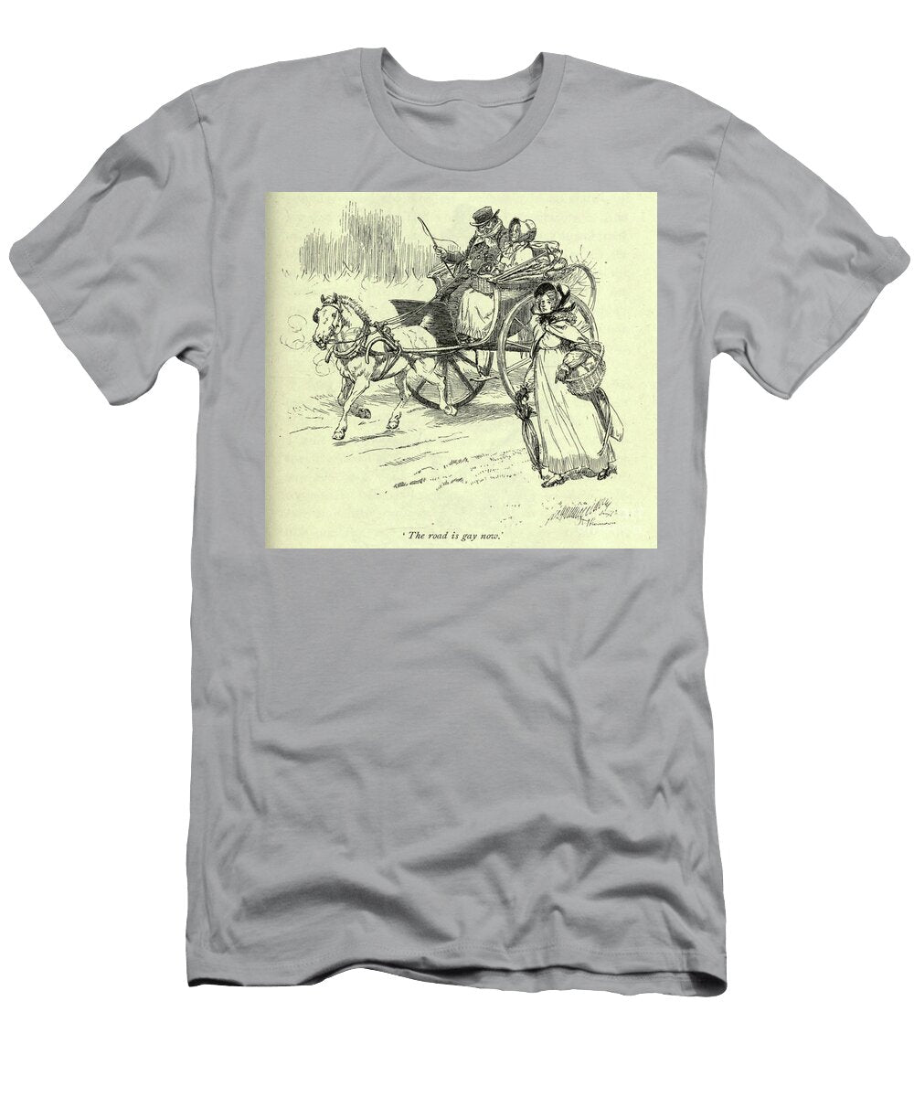 The Road Is Gay Now L3 Historic Illustrations T-Shirt