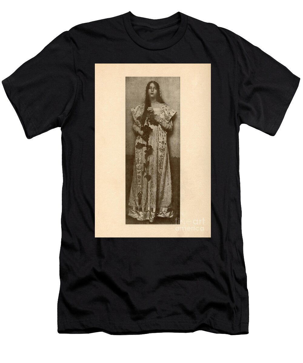 The Rose By Eva Watson Schutze Camera Work Ix Number 9 Mdccccv 1905 Halftone As Is David Lombard T-Shirt