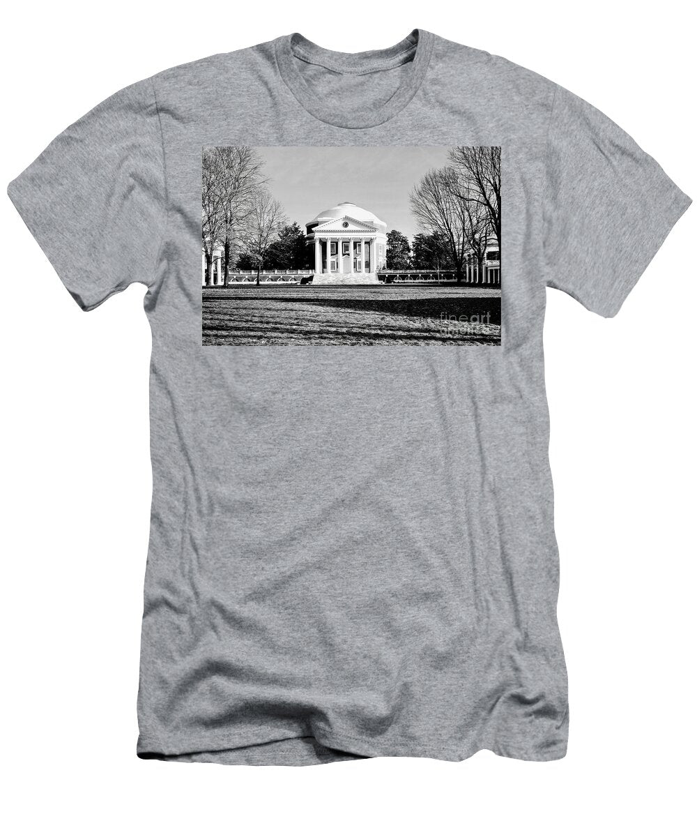The Rotunda University of Virginia Black and White Dmr Filho T-Shirt