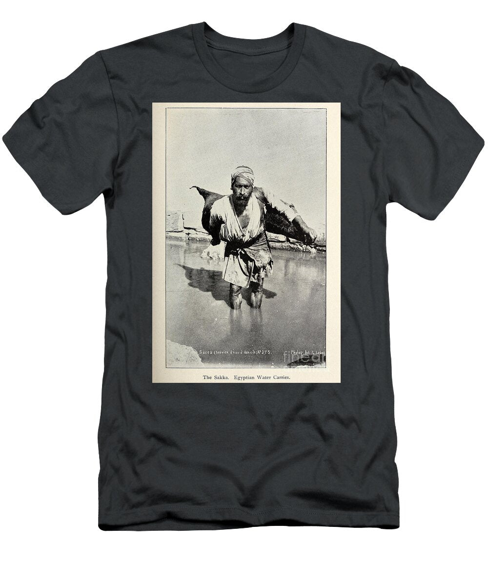 The Sakka Egyptian Water Carrier M4 Historic Illustrations T-Shirt