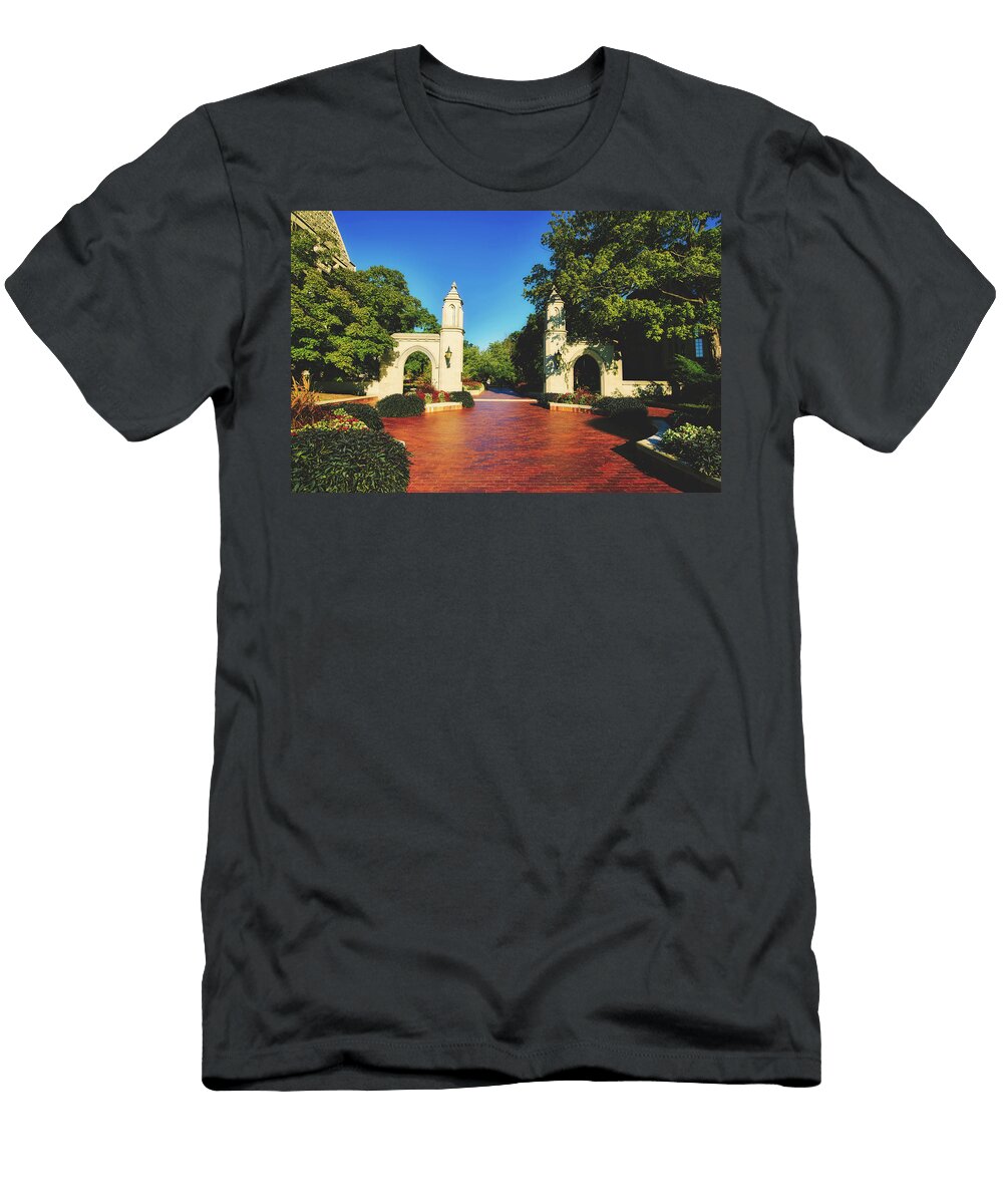 The Sample Gates of Indiana University Library of Congress T-Shirt