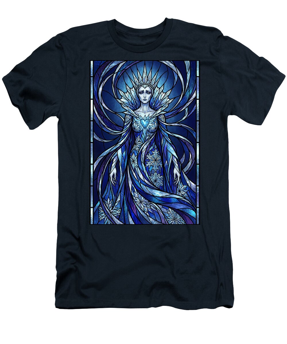 The Snow Queen in Ice Titan Lore Co T-Shirt