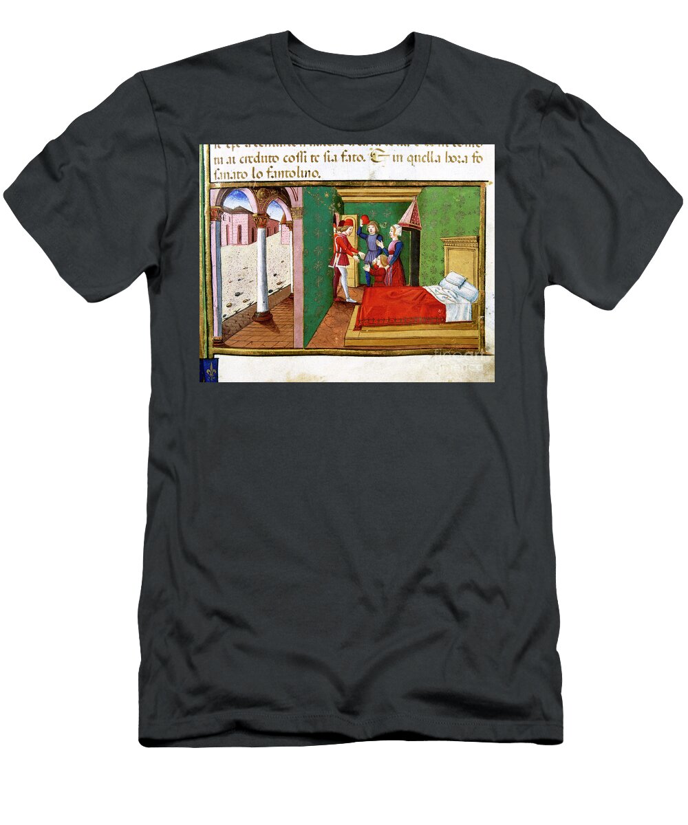 The Son of the Centurion Healed By Jesus Get Out of Bed Unknown Artist T-Shirt