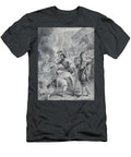 The Spaniards and Englishmen Burning the Indians Boats C1 Historic Illustrations T-Shirt