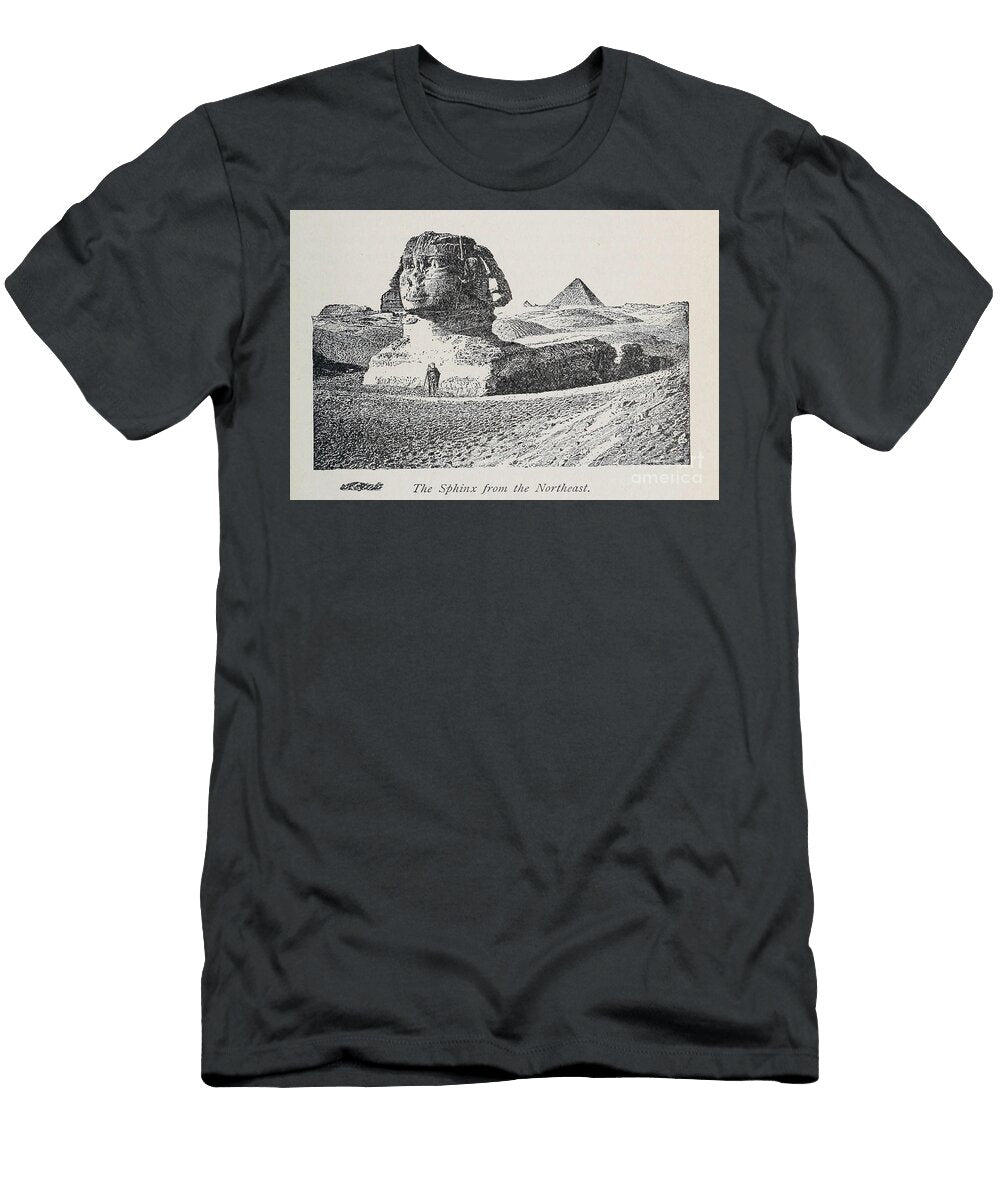 The Sphinx From the Northeast M4 Historic Illustrations T-Shirt