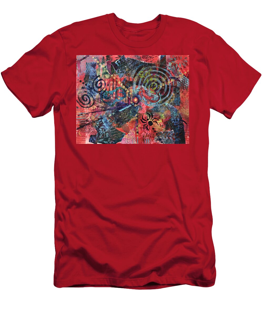 The Spider Spiral Edie Cohn T-Shirt