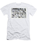 The Truth in Black and White 2015 Acrylic with Stencil on Card Nancy Moniz Charalambous T-Shirt
