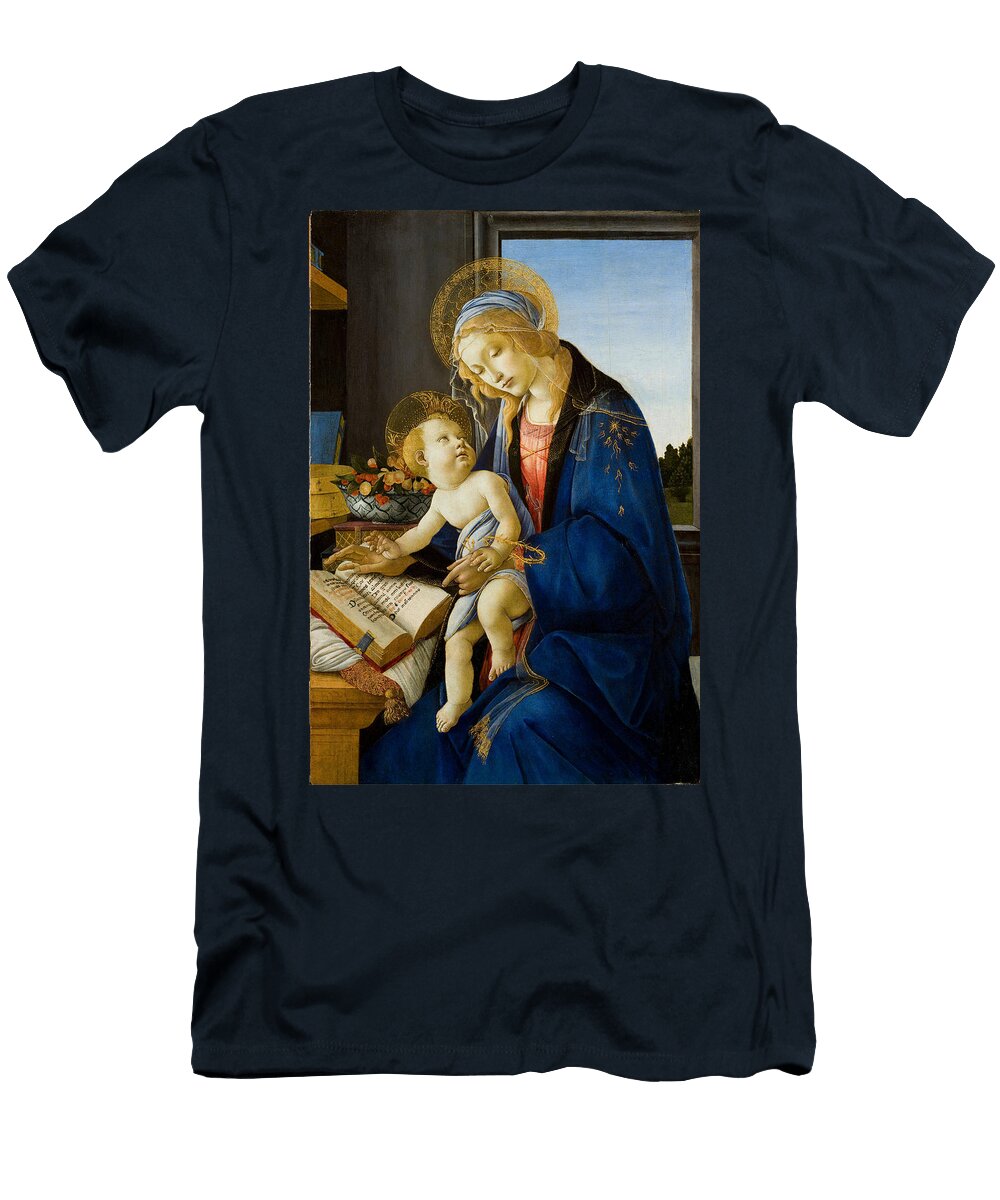 The Virgin and Child Sandro Botticelli T-Shirt