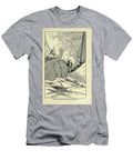Then He Leaped Into King Arnvids Boat L3 Historic Illustrations T-Shirt