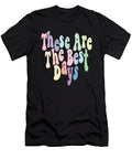 These Are the Best Days Inspiration Vintage Retro Summer Enjoy Life David Millenheft T-Shirt