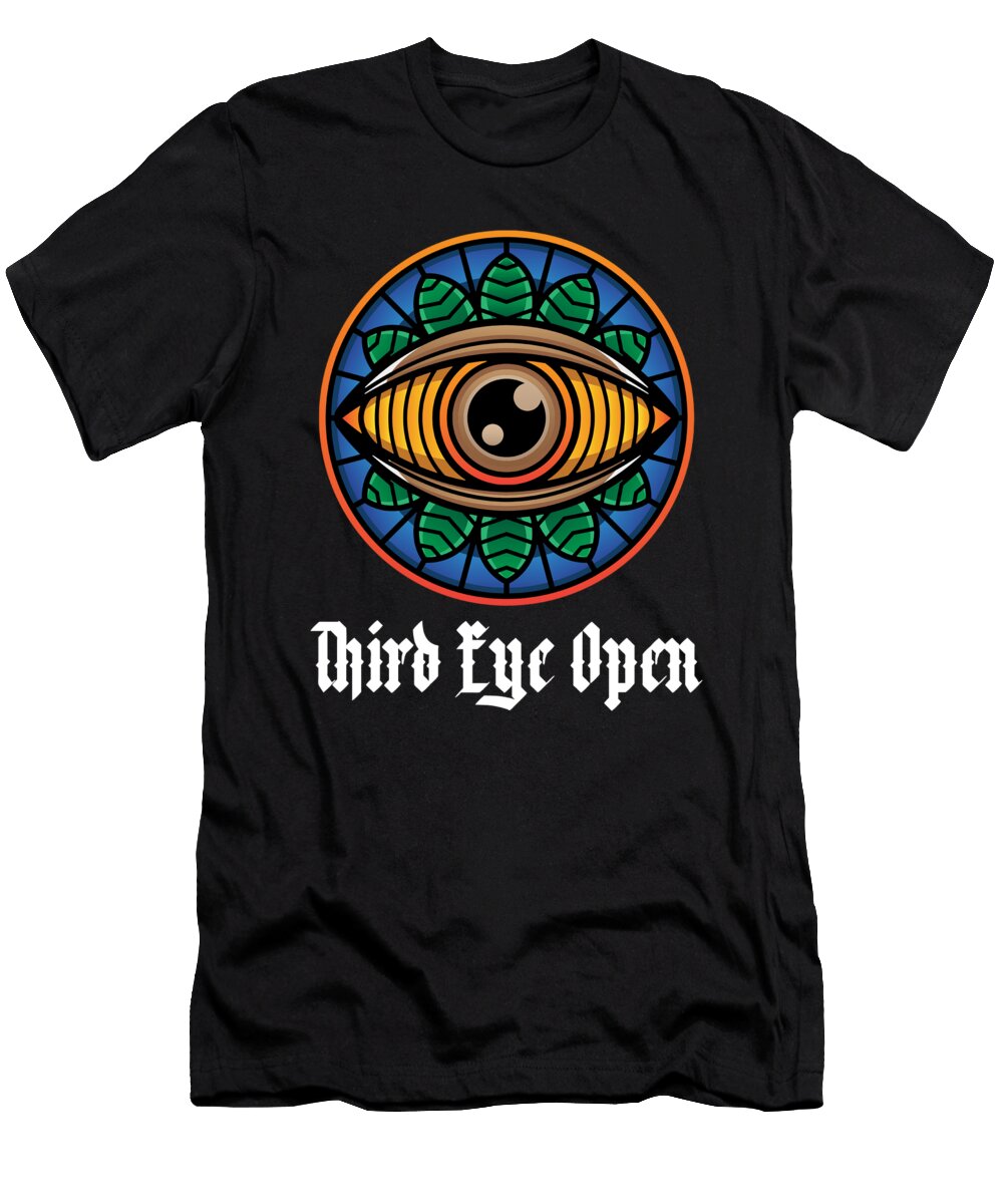 Third Open Eye Yoga Meditation Zen Nirvana Asana Gift Thomas Larch T-Shirt