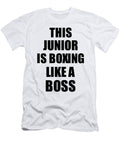 This Junior Is Boxing Like a Boss Funny Gift Funny Gift Ideas T-Shirt