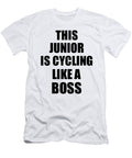 This Junior Is Cycling Like a Boss Funny Gift Funny Gift Ideas T-Shirt
