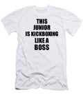 This Junior Is Kickboxing Like a Boss Funny Gift Funny Gift Ideas T-Shirt