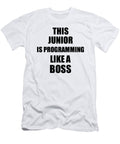 This Junior Is Programming Like a Boss Funny Gift Funny Gift Ideas T-Shirt