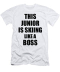 This Junior Is Skiing Like a Boss Funny Gift Funny Gift Ideas T-Shirt