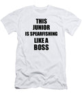 This Junior Is Spearfishing Like a Boss Funny Gift Funny Gift Ideas T-Shirt