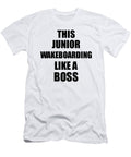 This Junior Is Wakeboarding Like a Boss Funny Gift Funny Gift Ideas T-Shirt