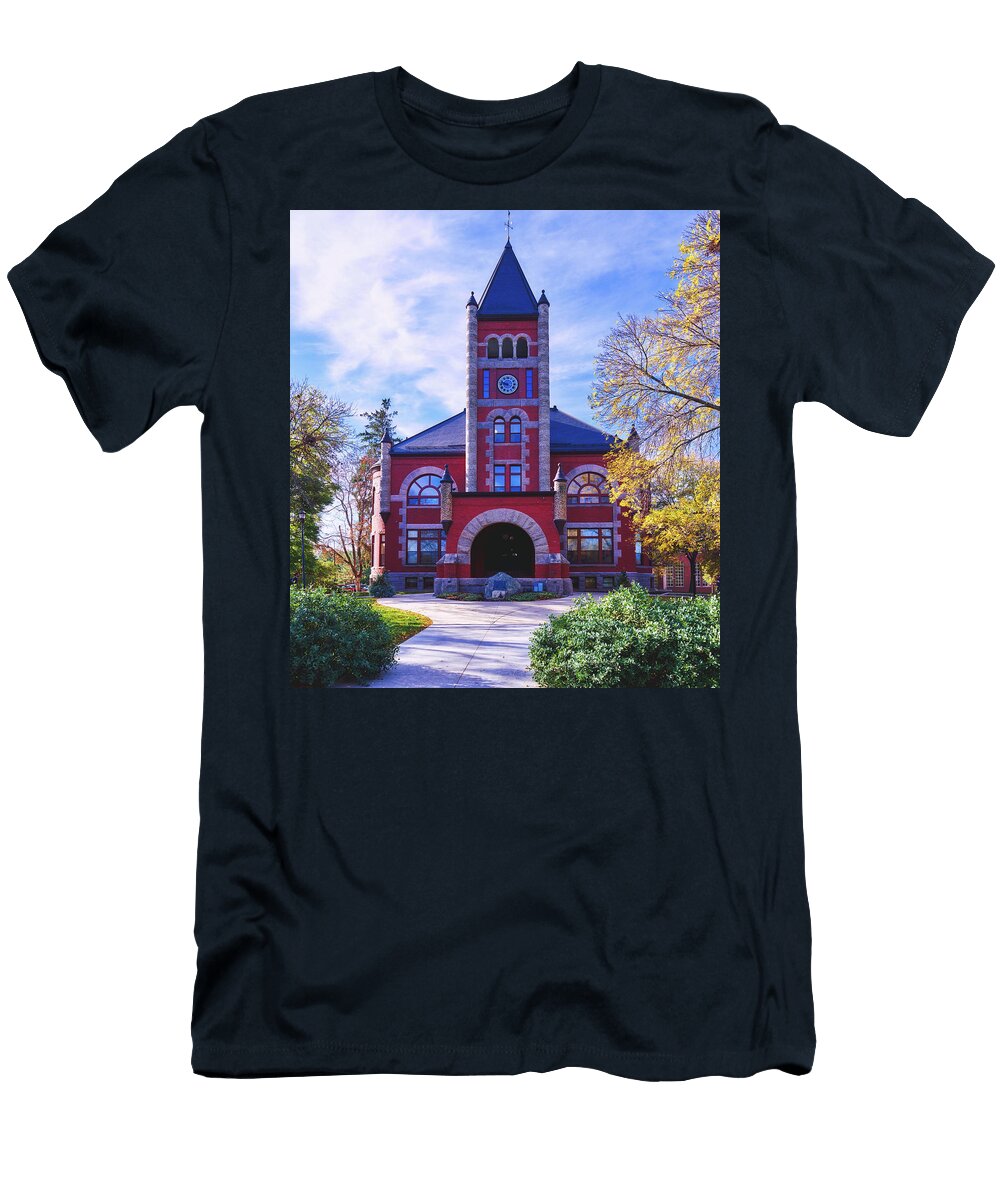 Thompson Hall University of New Hampshire Library of Congress T-Shirt