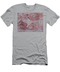 Three Middle Fingers Closed Hand Stencil Unknown Artist T-Shirt