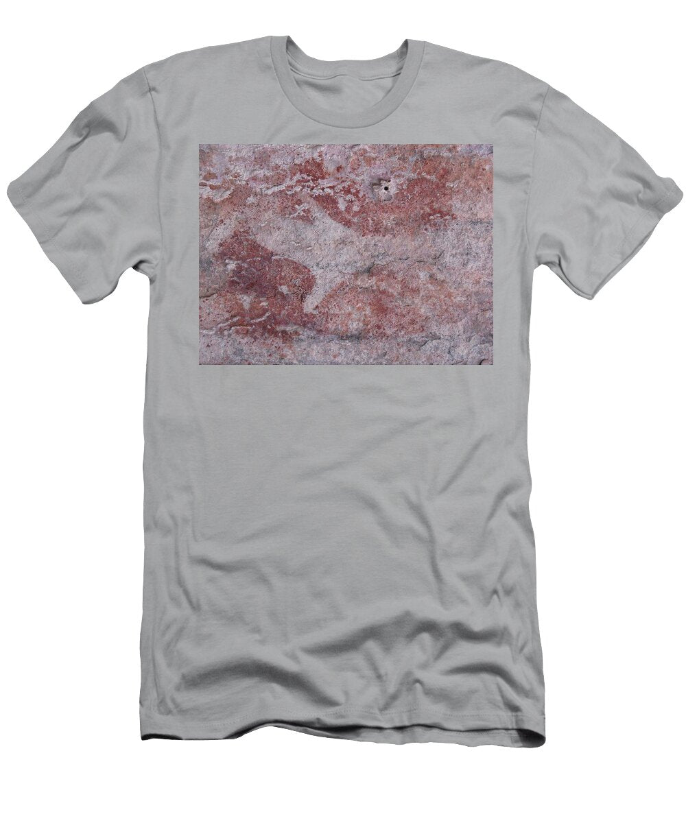 Three Middle Fingers Closed Hand Stencil Unknown Australian T-Shirt