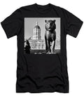 Tiger Statue and Jesse Hall University of Missouri Black and White Dmr Filho T-Shirt