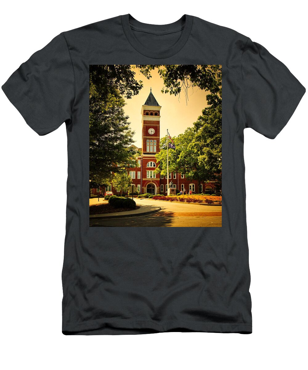 Tillman Hall Clemson University Library of Congress T-Shirt