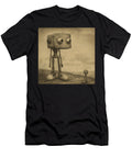 Tin Robot and Junior Size Alien Sci Fi 295 Yo Pedro T-Shirt